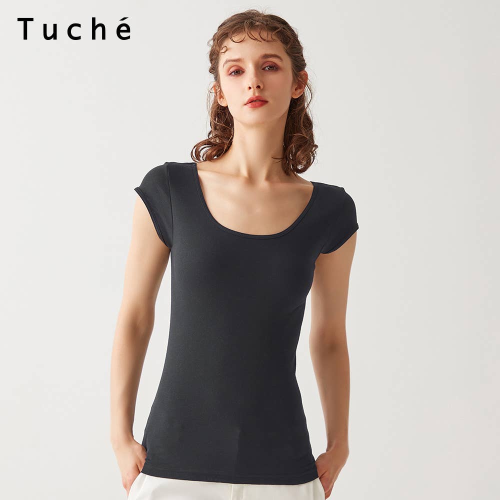 【着るコスメ】フレンチ袖インナー【SALE】